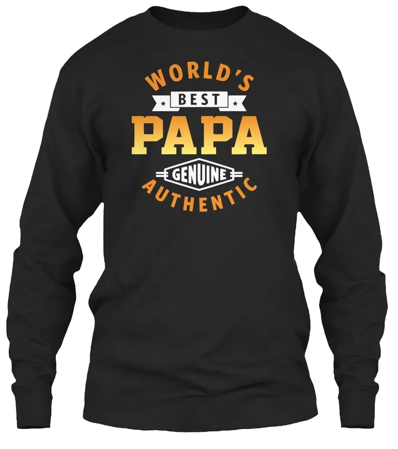 Worlds Best Papa - Fathers Day Shirt t-shirt