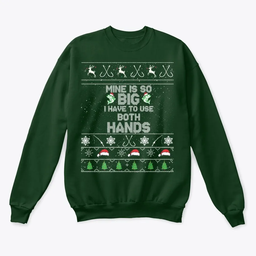 Funny Fishing Ugly Christmas Sweater t-shirt