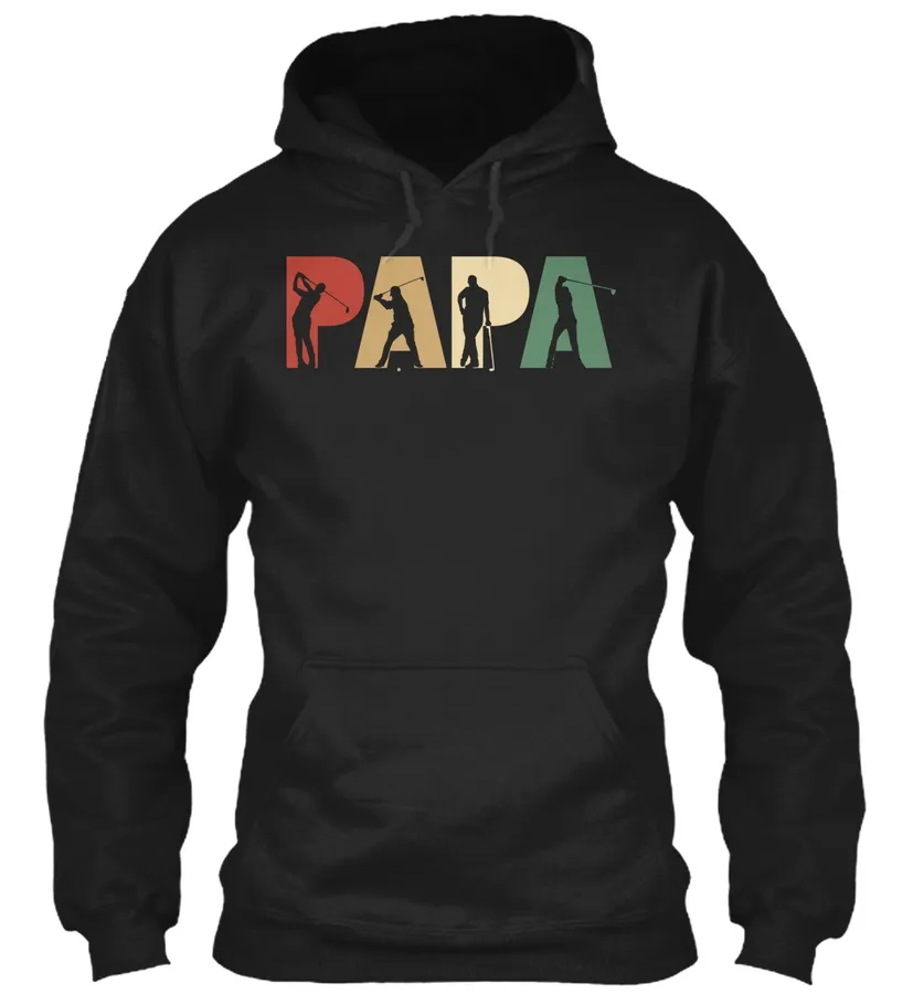 Retro Golfing Papa Golfer Shirt t-shirt