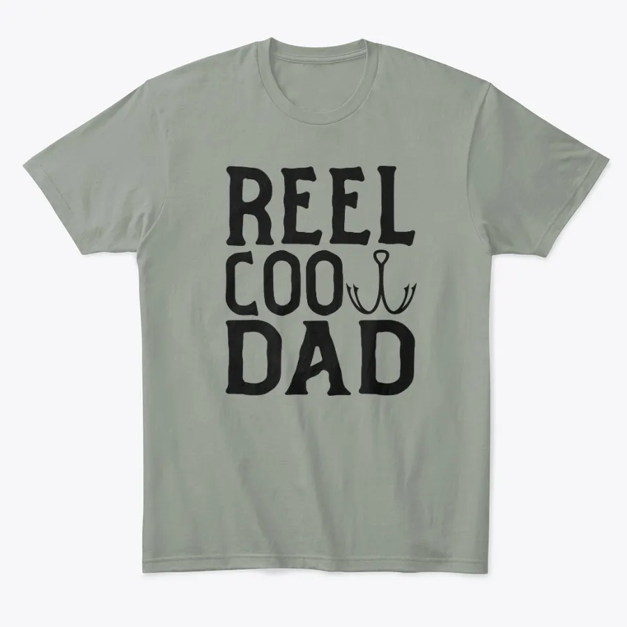 Reel Cool Dad Fishing Fathers Day Gifts t-shirt
