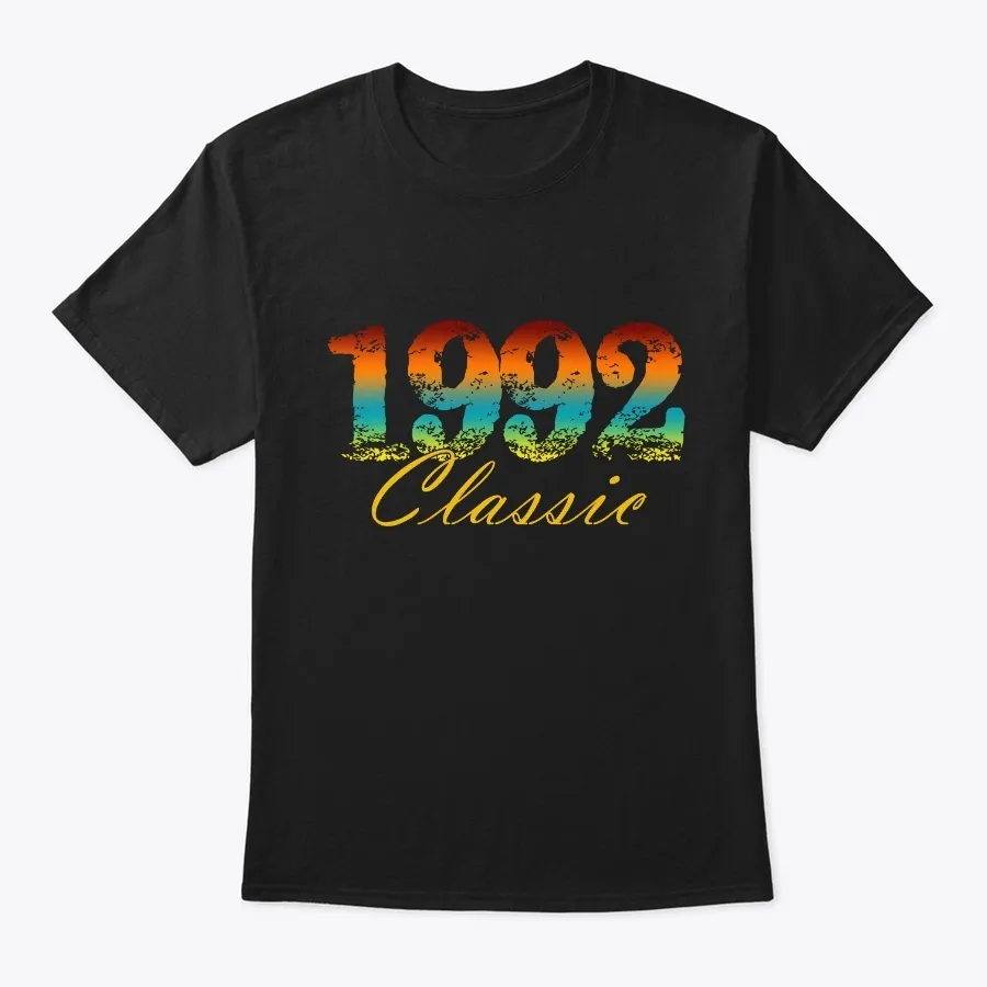 Classic 1992 Born In 1992 Novelty Gift t-shirt