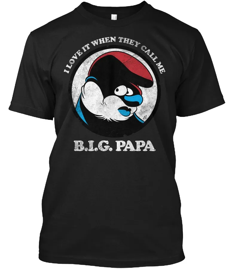 Big Papa Smurf T Shirt t-shirt