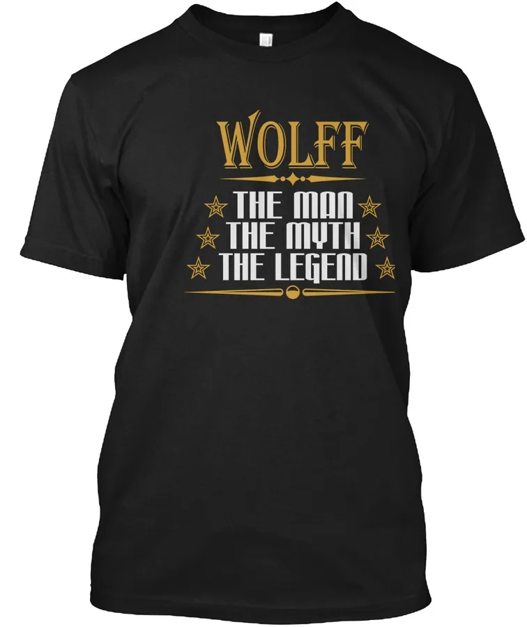 Wolff The Man The Myth The Legend T-shirts t-shirt