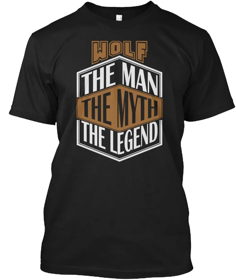 Wolf The Man The Legend Thing T-shirts t-shirt