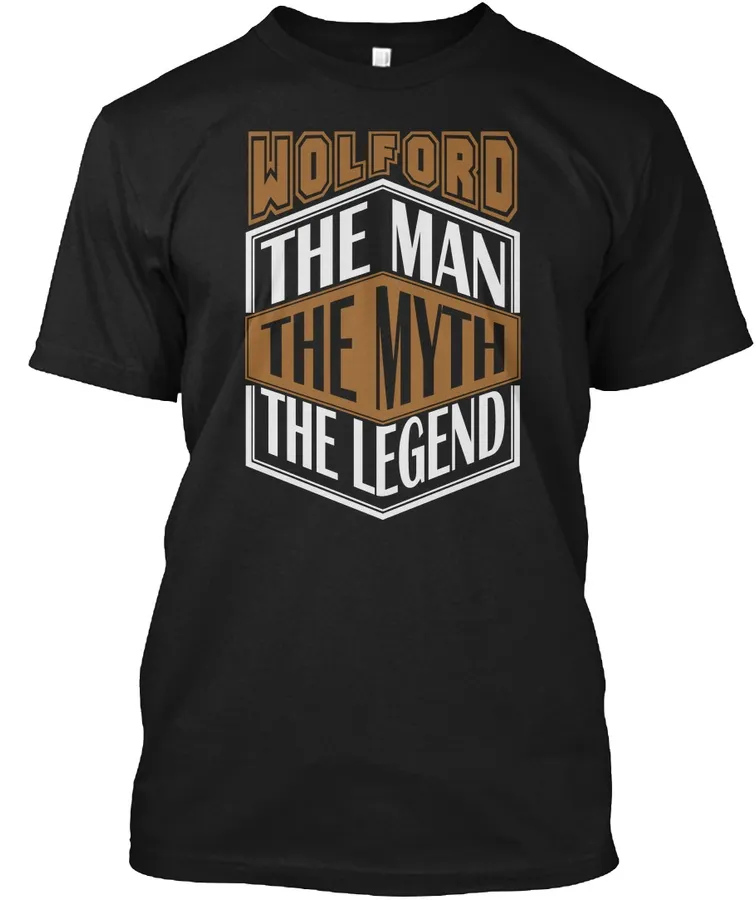 Wolford The Man The Legend Thing T-shirts t-shirt