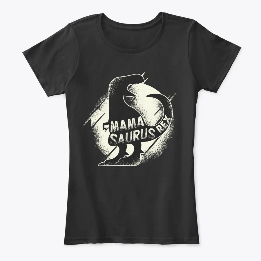 Mamasaurus Gift Dinosaur Family t-shirt