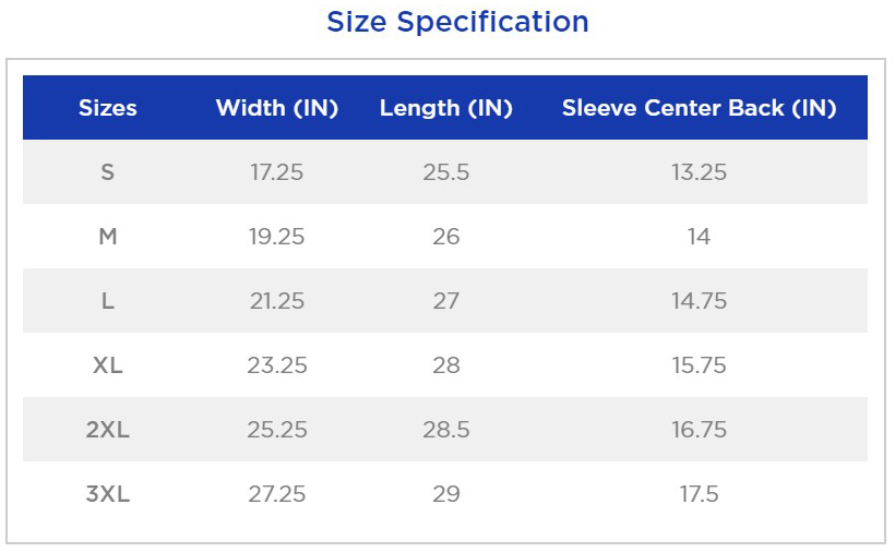 Size Guide – ShirtK Store